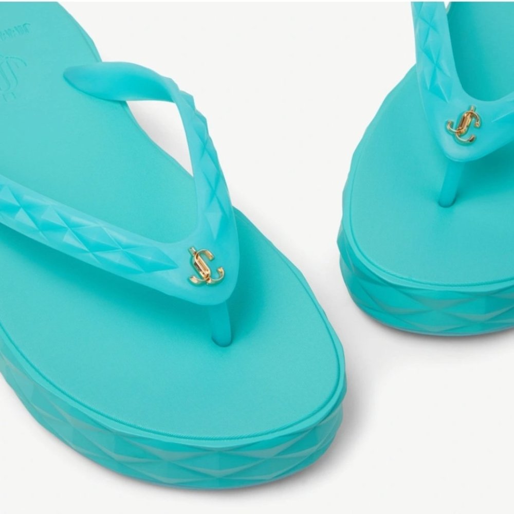 SOLD 🚫 JIMMY CHOO DIAMOND FLIP FLOPS